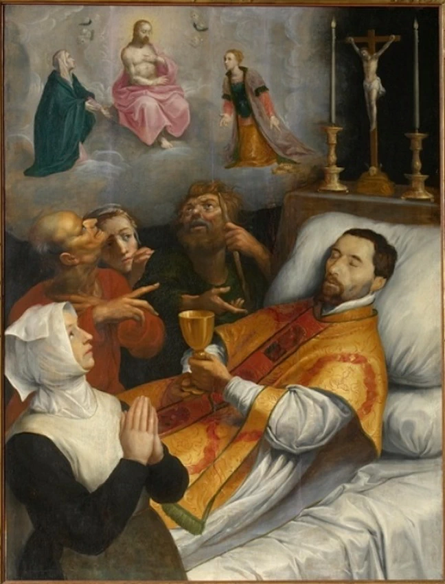 Il pastore Robert Hubar sul letto di morte - Cultureel Congrescentrum Elzenveld